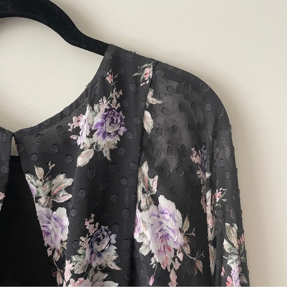 LOVESHACKFANCY Kaia Mini Dress Floral Long Sleeve XS - Picture 14 of 14